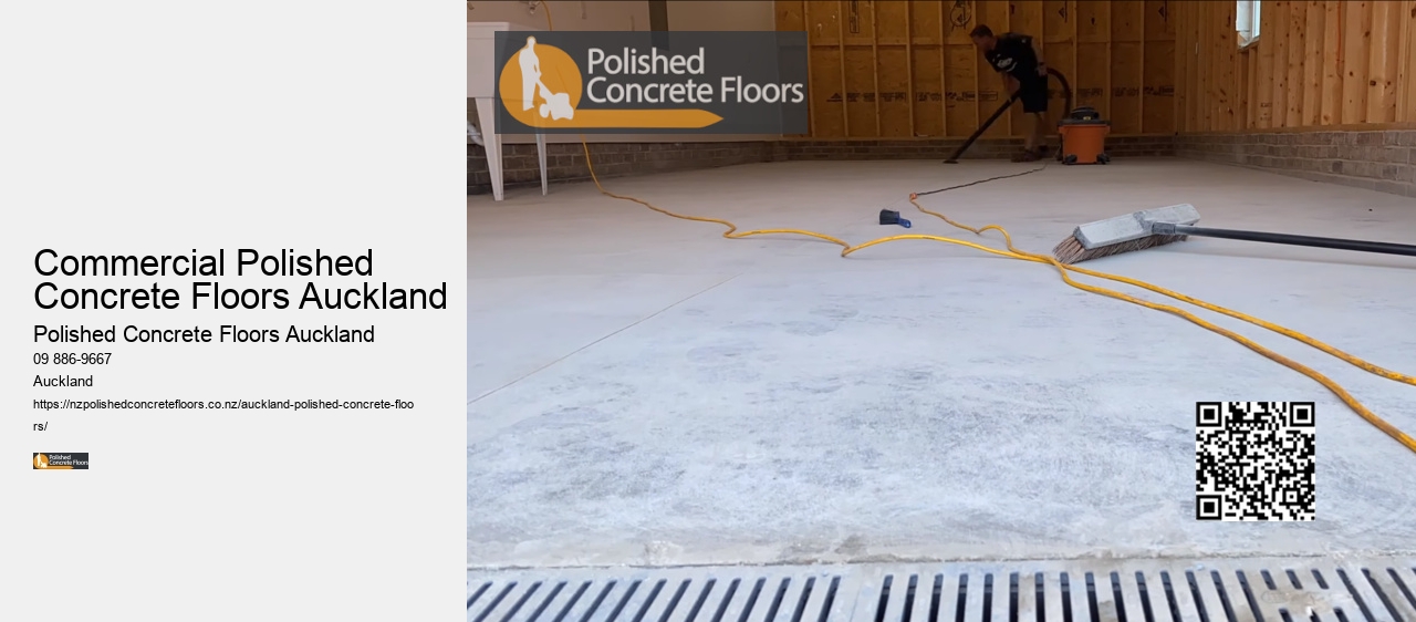 Concrete Polishing Services Auckland