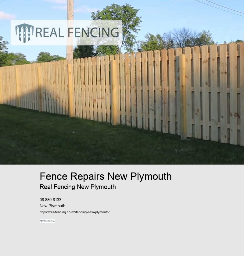 PVC Fencing New Plymouth