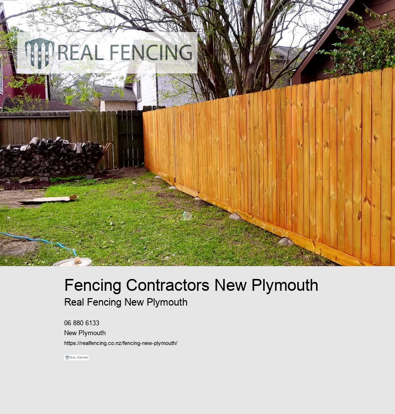 Fencing Contractors New Plymouth