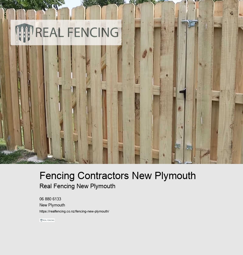 Fence New Plymouth NZ