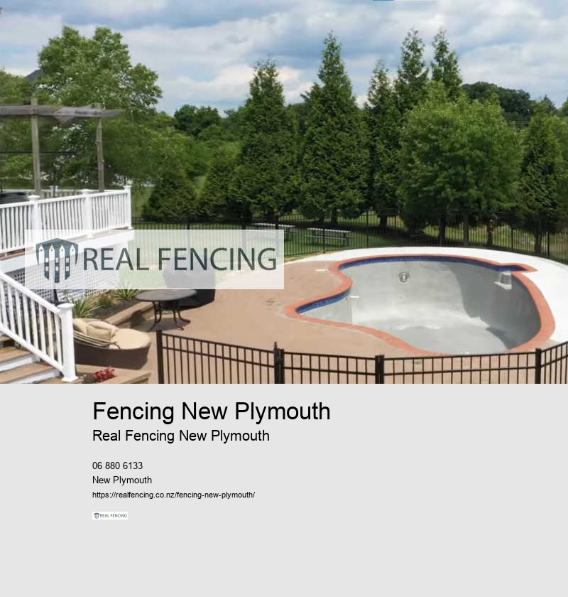 PVC Fence Installation