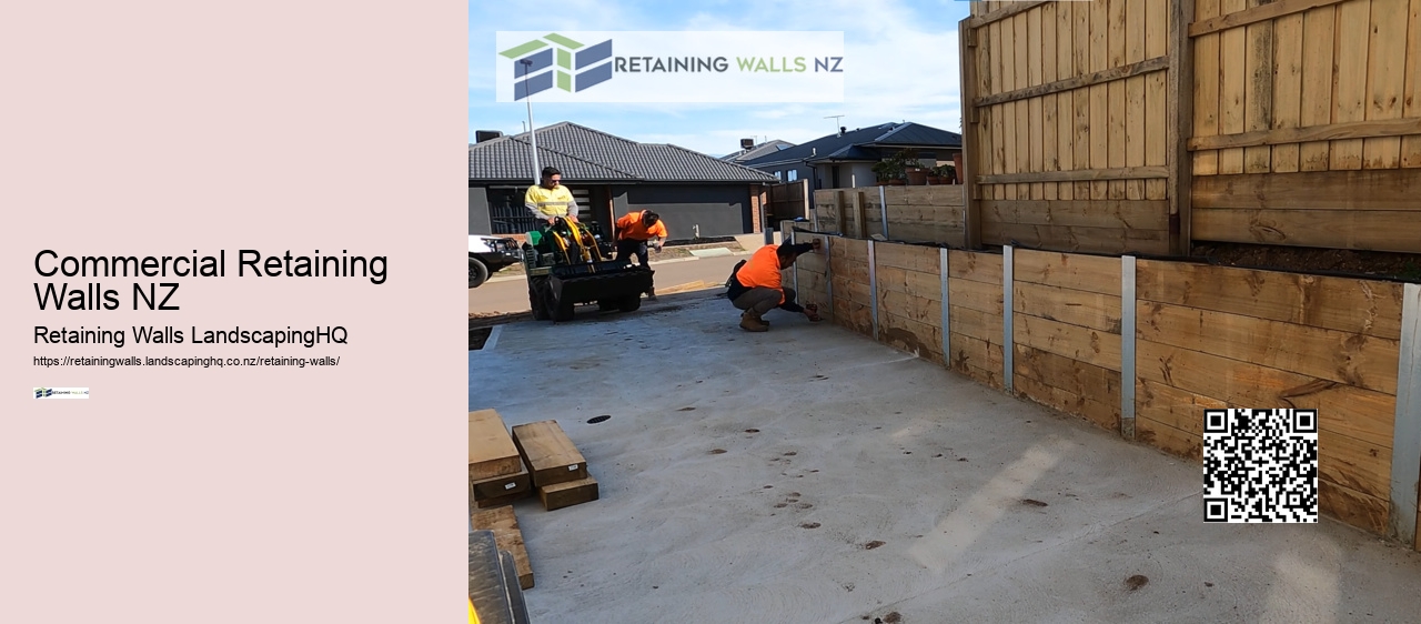 Commercial Retaining Walls NZ
