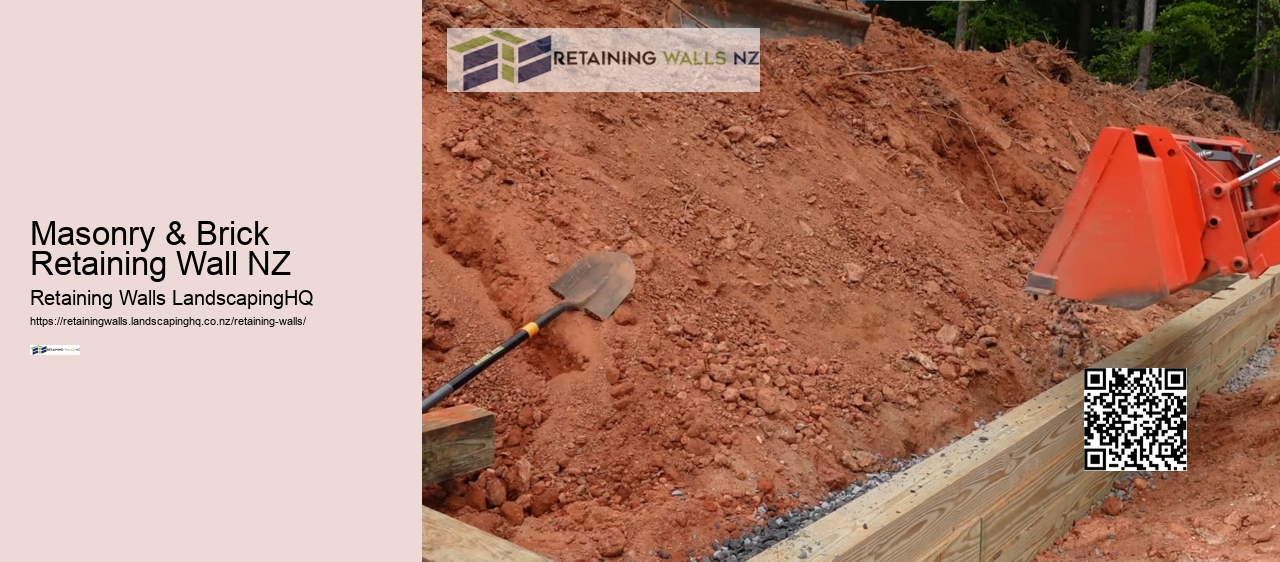 Masonry & Brick Retaining Wall NZ