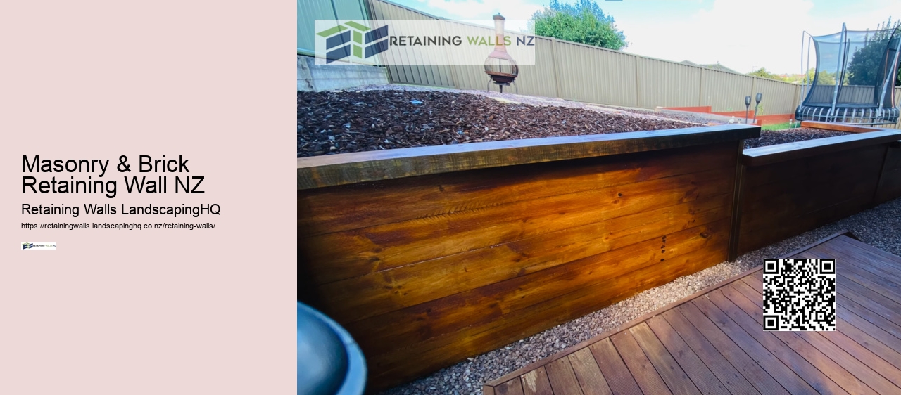 Retaining Wall Drainage Installation