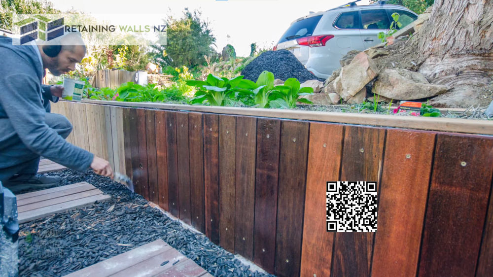 Building A Railway Sleeper Retaining Wall