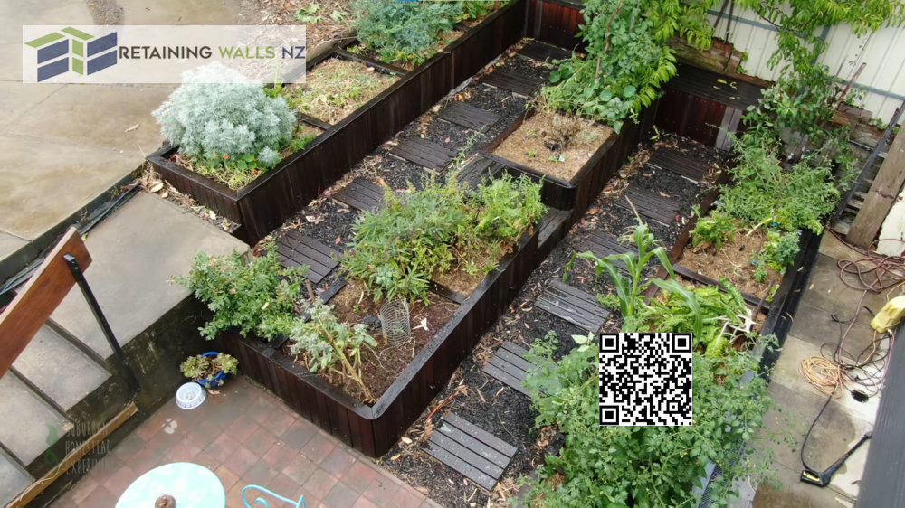 Retaining Wall Drainage Installation