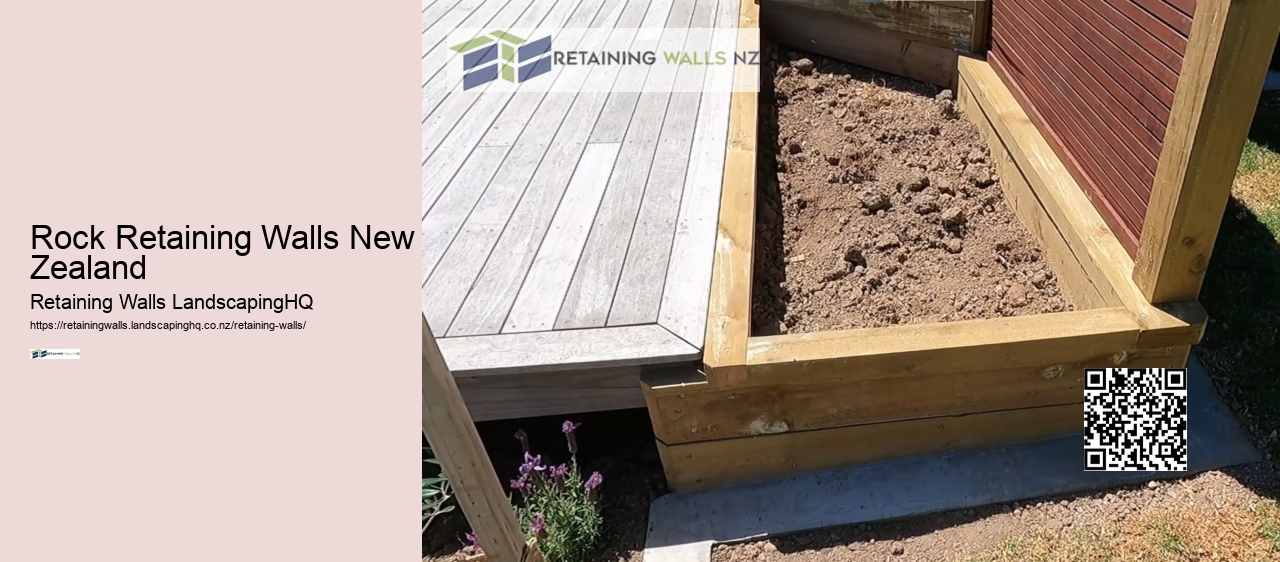 Large Concrete Retaining Wall