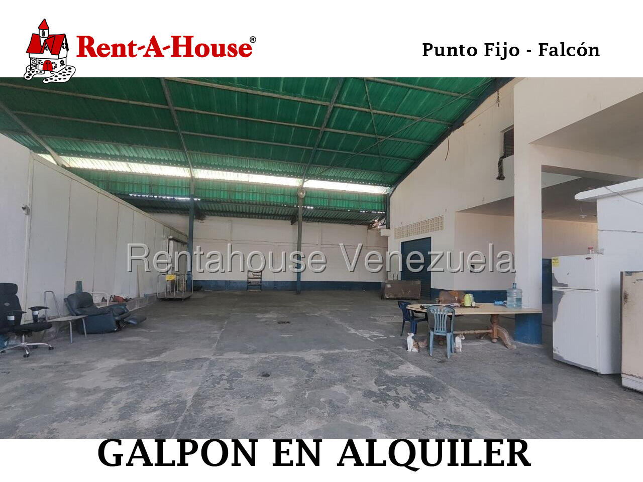 26-17514 Galpón - Deposito en Alquiler - Punto Fijo, Paraguaná