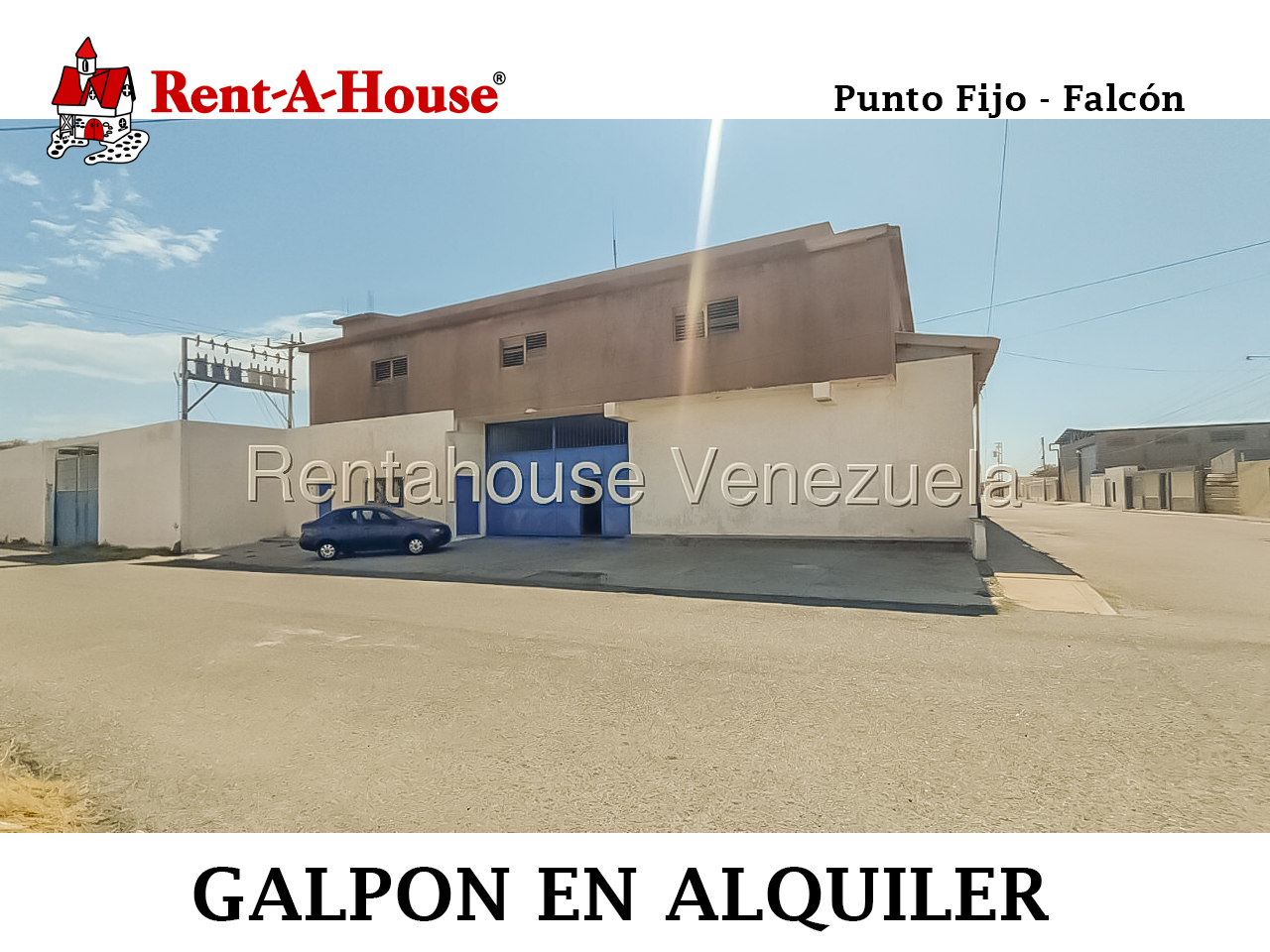 26-17514 Galpón - Deposito en Alquiler - Punto Fijo, Paraguaná