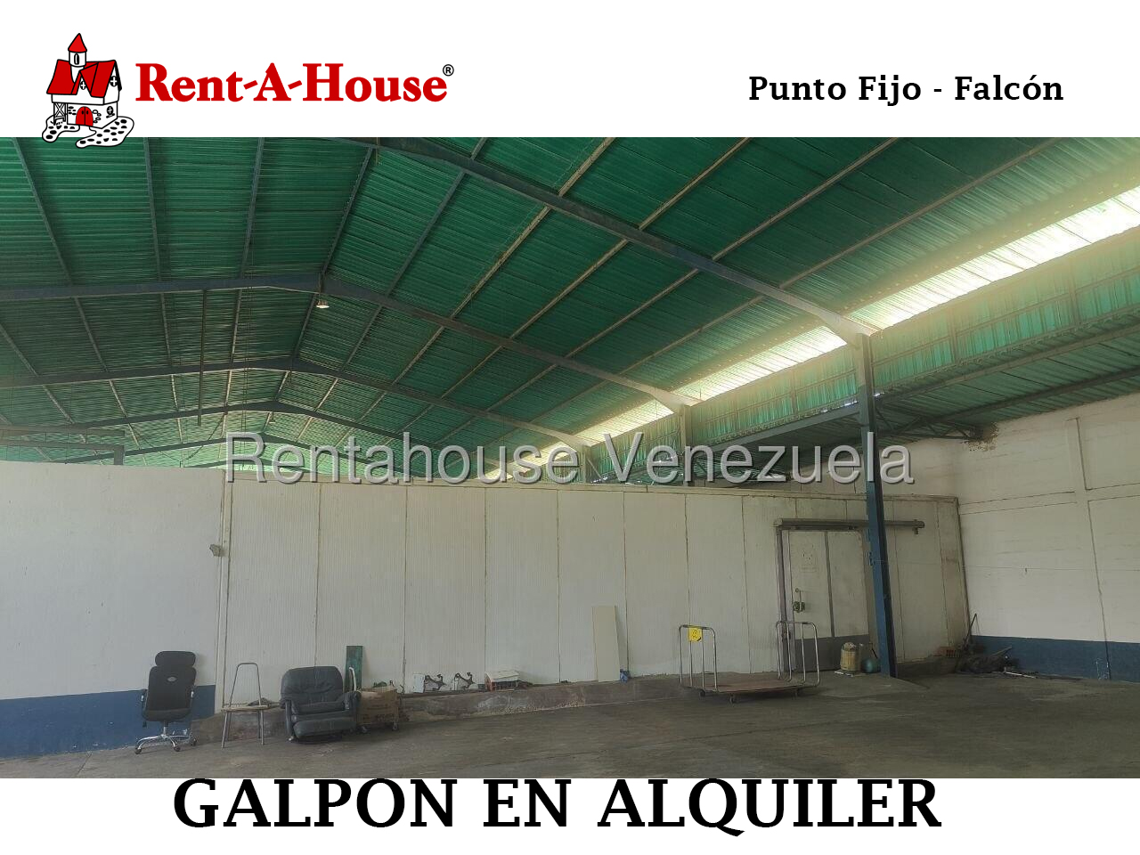 26-17514 Galpón - Deposito en Alquiler - Punto Fijo, Paraguaná