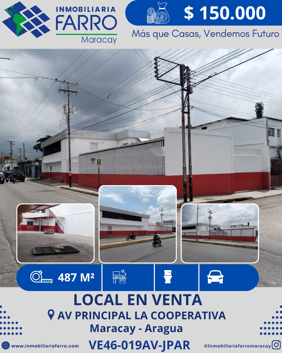 INMOBILIARIA FARRO VENDE LOCAL COMERCIAL 