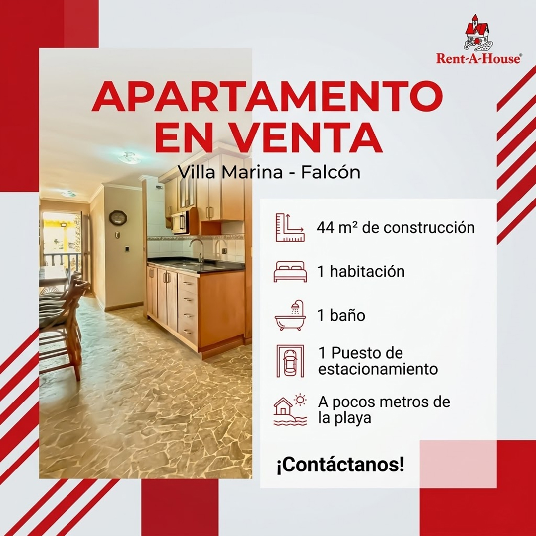 Apartamento en Venta Villa Marina, Estado Fal