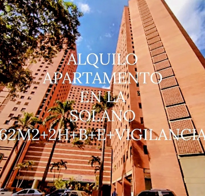 ALQUILO APARTAMENTO EN RESD. SOLANO
