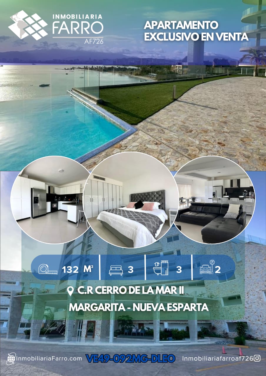 INMOBILIARIA FARRO VENDE APARTAMENTO CONJUNTO