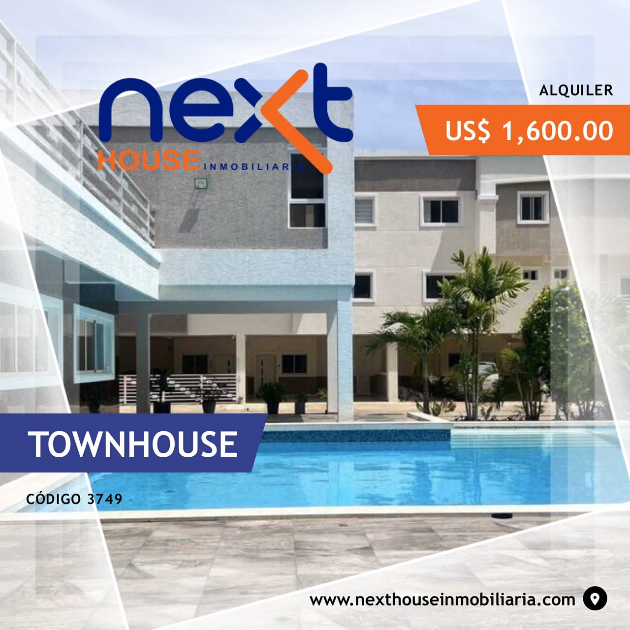 Townhouse en alquiler NEXT 3749