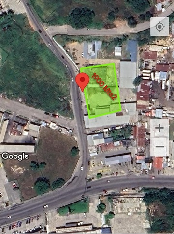 Terreno 1900M2 con(ferretería)LAS FLORES GUA