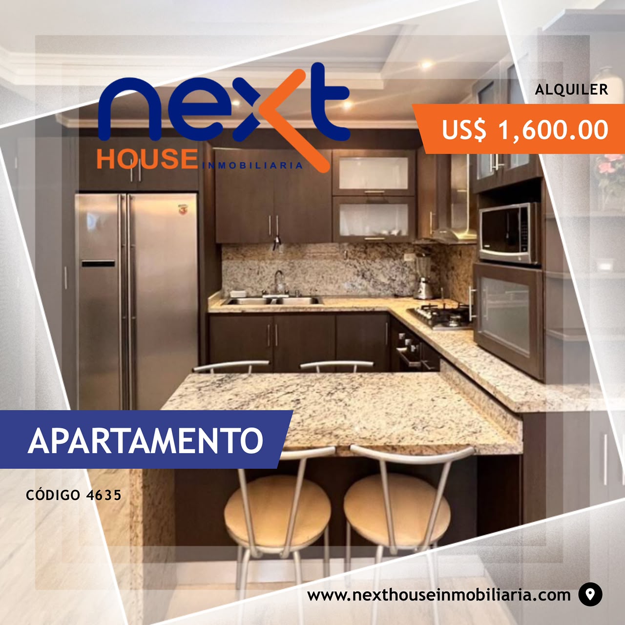 Apartamento en alquiler NEXT 4635