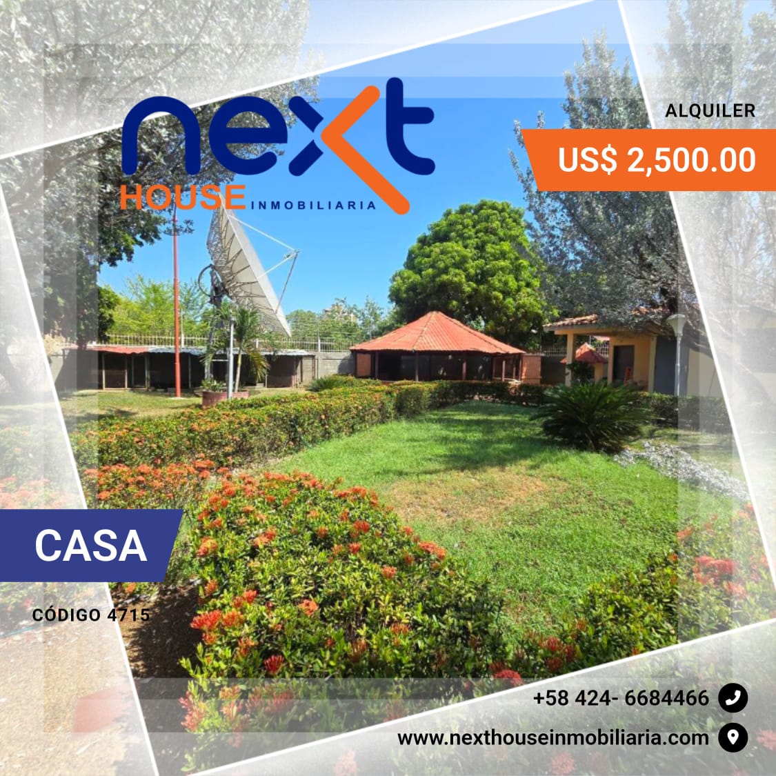 Casa en alquiler NEXT 4715