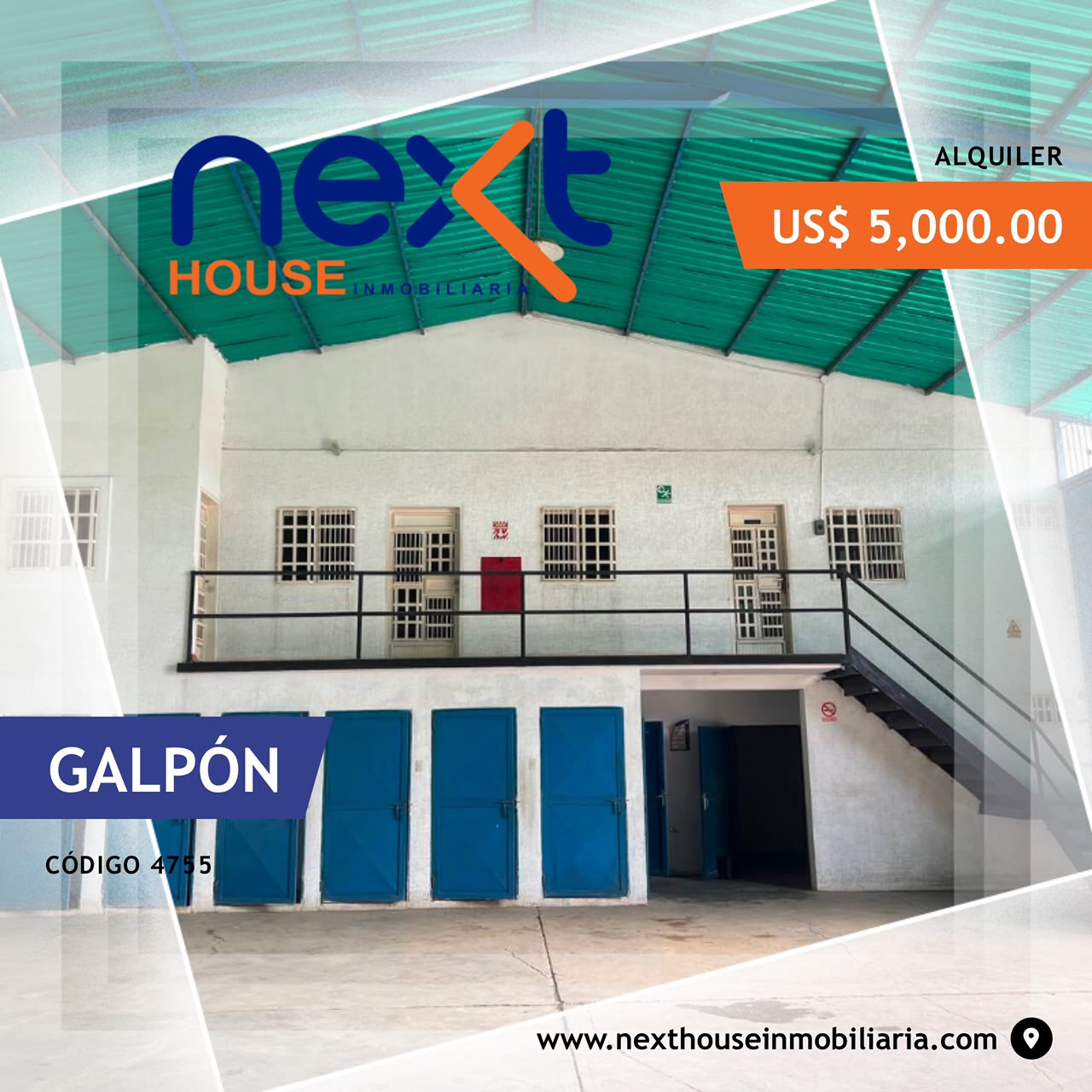 Galpón en alquiler NEXT 4755
