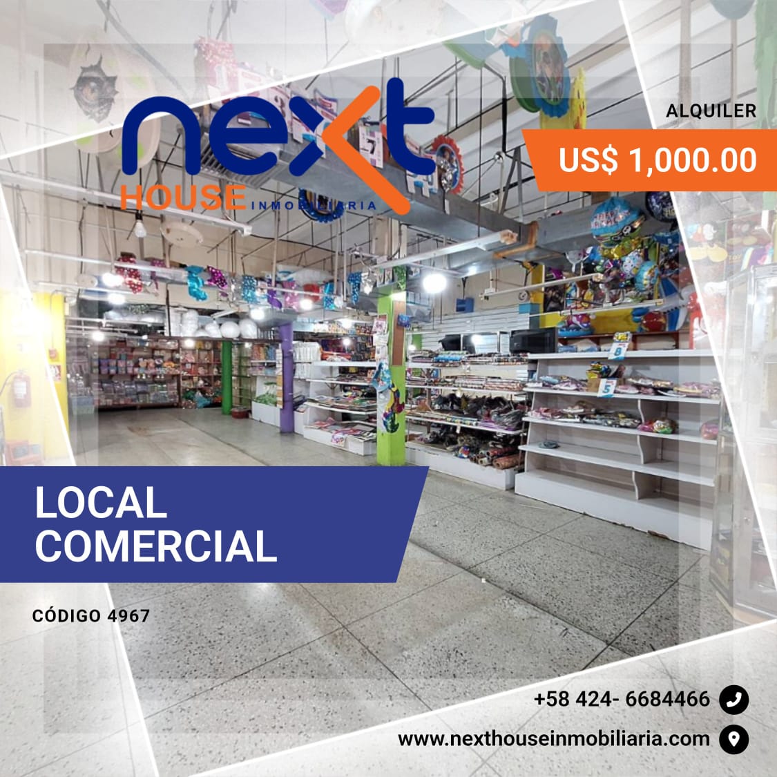 Local comercial en alquiler NEXT 4967