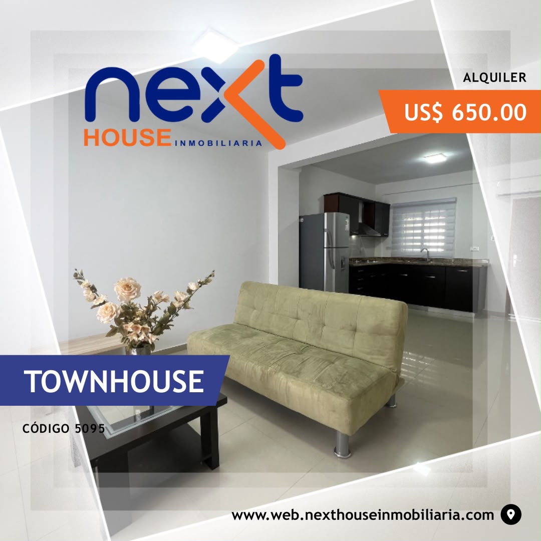 Townhouse en alquiler NEXT 5095
