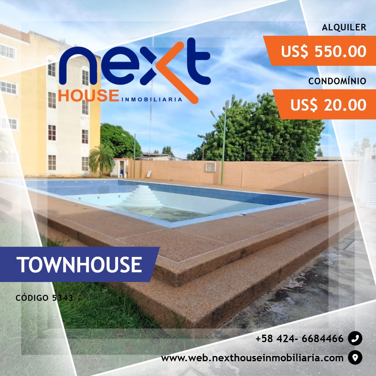 Townhouse en alquiler NEXT 5343