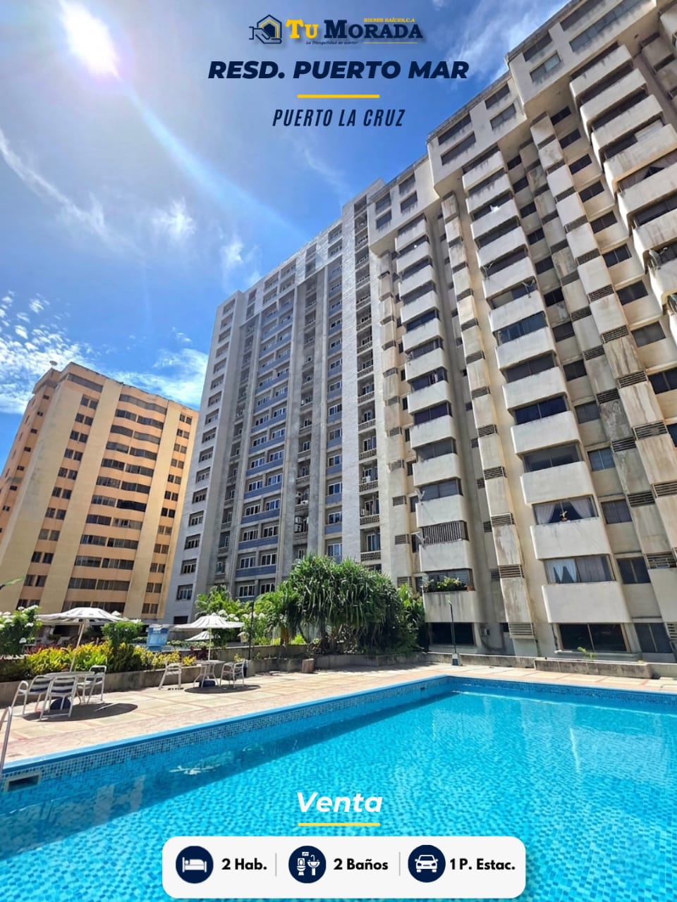 VENDO APTO EN C.R PUERTO MAR CERCA DEL PASEO COLÓN ERC