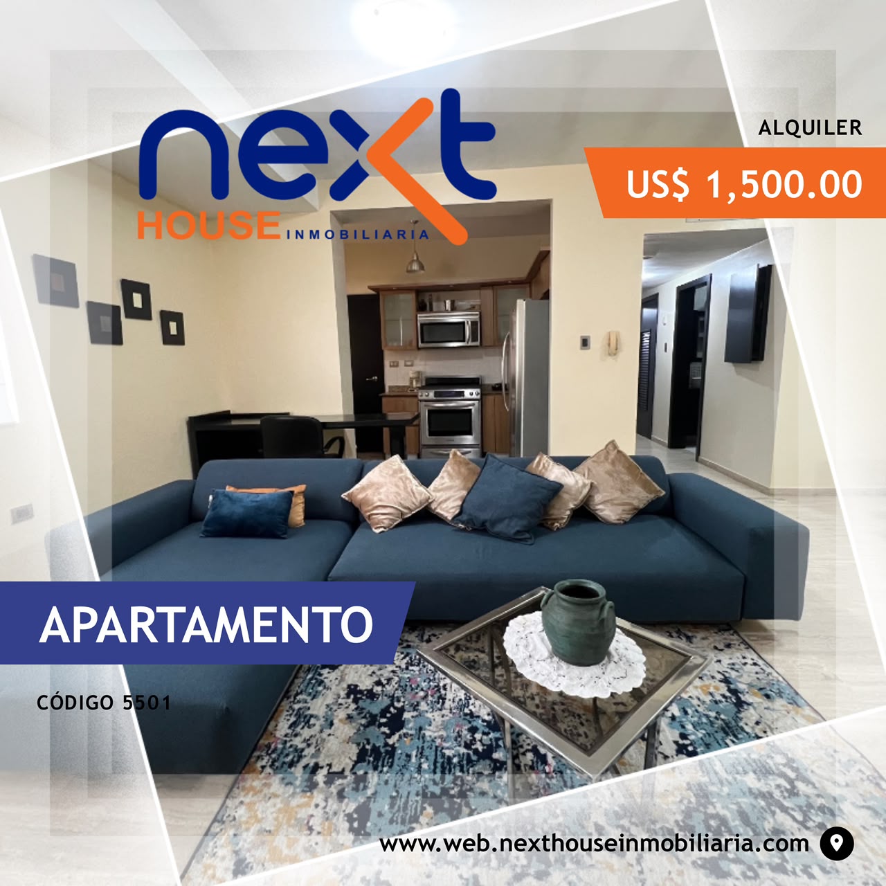 Apartamento en alquiler NEXT 5501