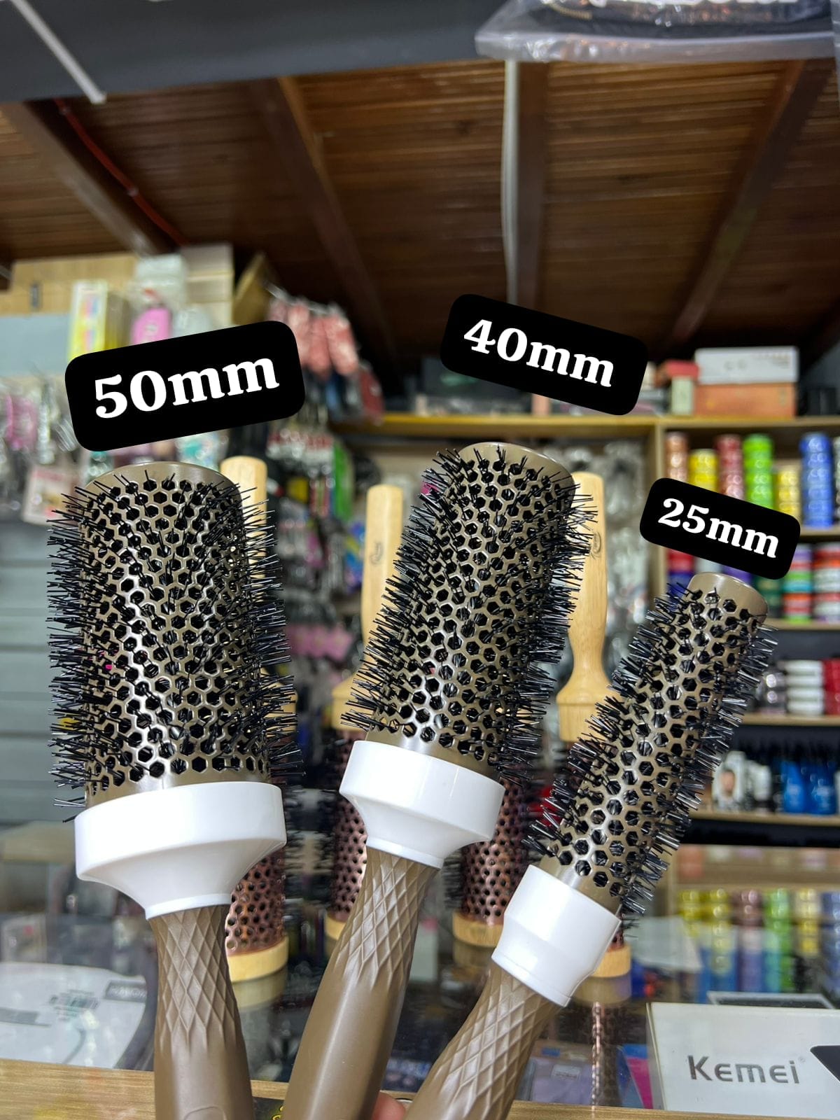 CEPLLO TERMICO 50MM FIERA TURBOX CEPILLOS DE SECADO 4609357892 - Tienda Barber Clan