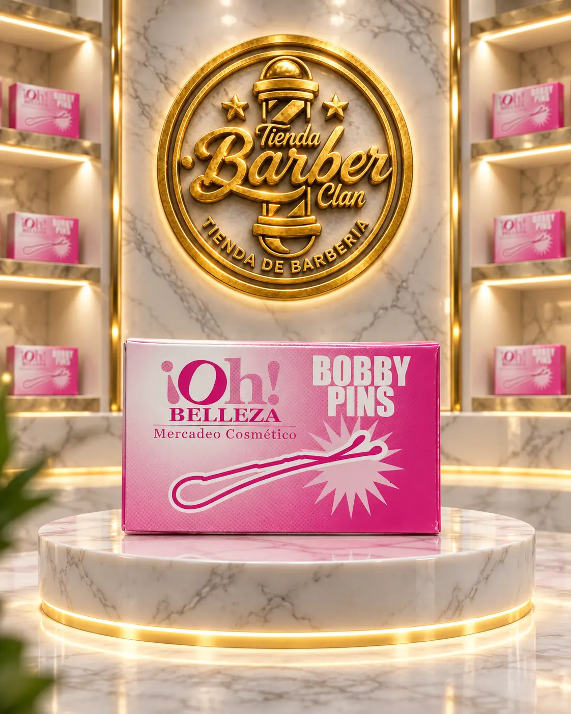 GANCHOS ORQUILLAS BONNY PINS OH BELLEZA ACCESORIOS de cabello , PEINADOS 00183 - Tienda Barber Clan