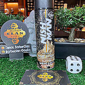 LACA GLITTER GOLD NISHMAN NISHMAN LACAS 8682035084419 - Tienda Barber Clan