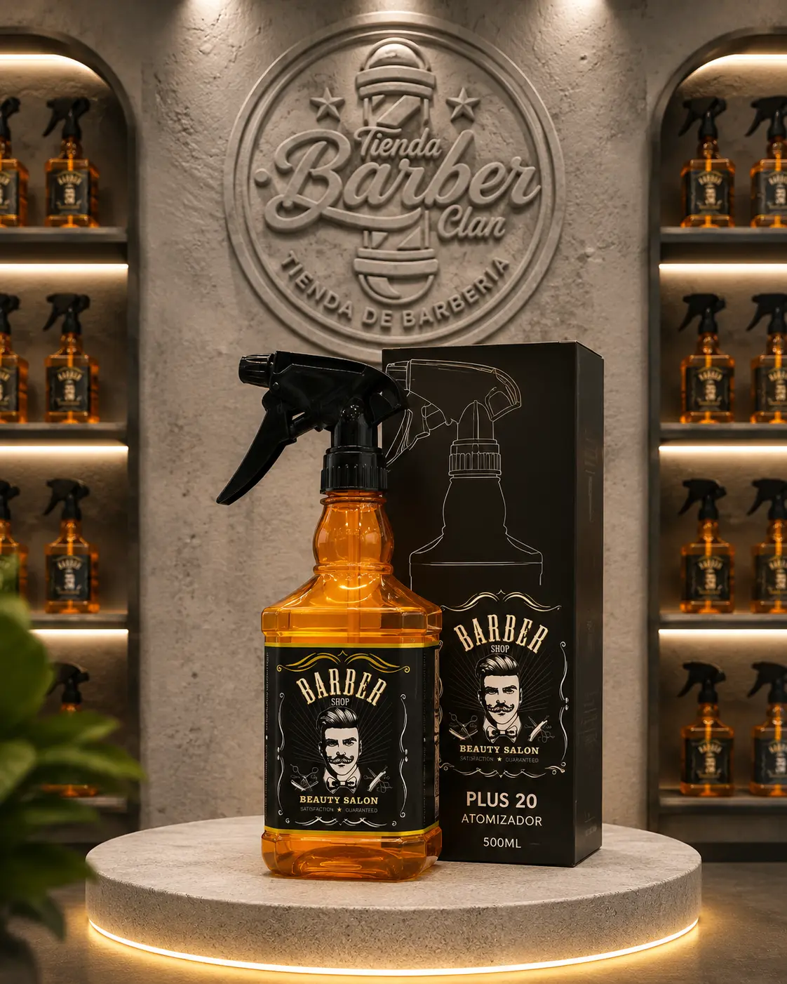 ATOMIZADOR BARBER SHOP PLUS 20 BARBER SHOP ATOMIZADORES 6975137122007 - Tienda Barber Clan