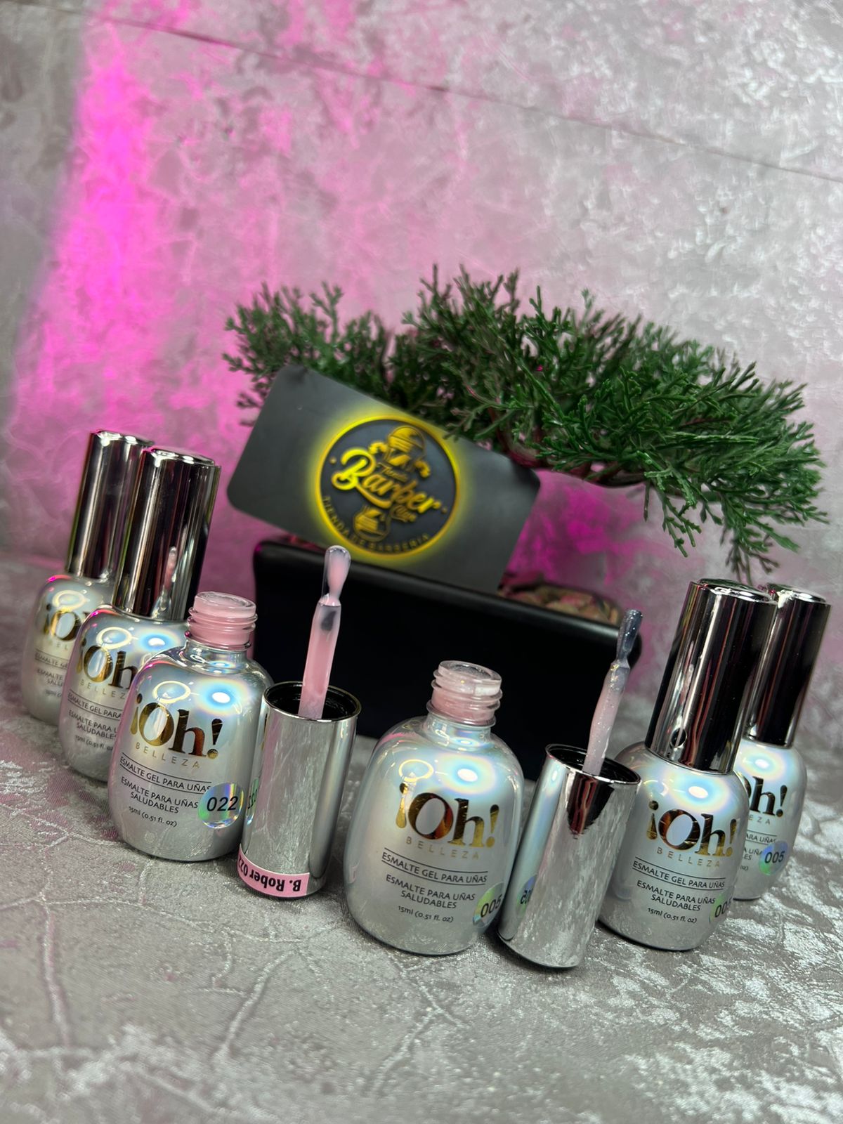 BASE RUBER OH BELLEZA OH BELLEZA MANICURE Y PEDICURE UÑAS 231115 - Tienda Barber Clan