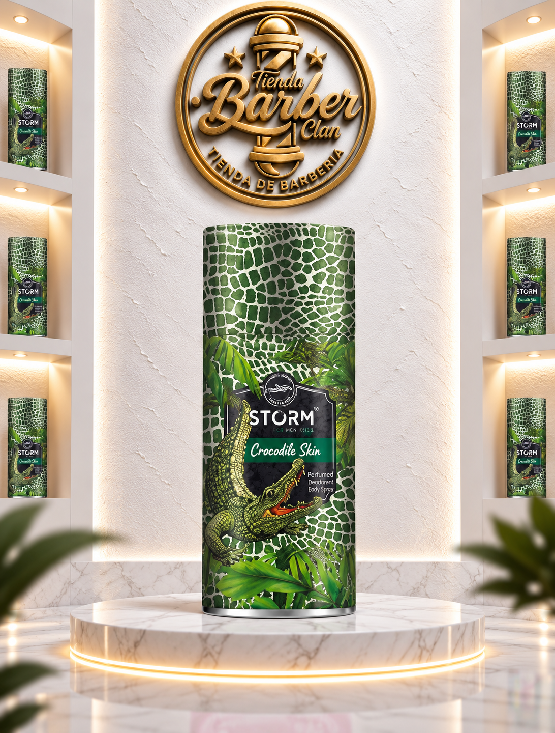 PERFUME DESODORANTE CROCO BITE STORM AFTER SHAVE 8689009439220 - Tienda Barber Clan