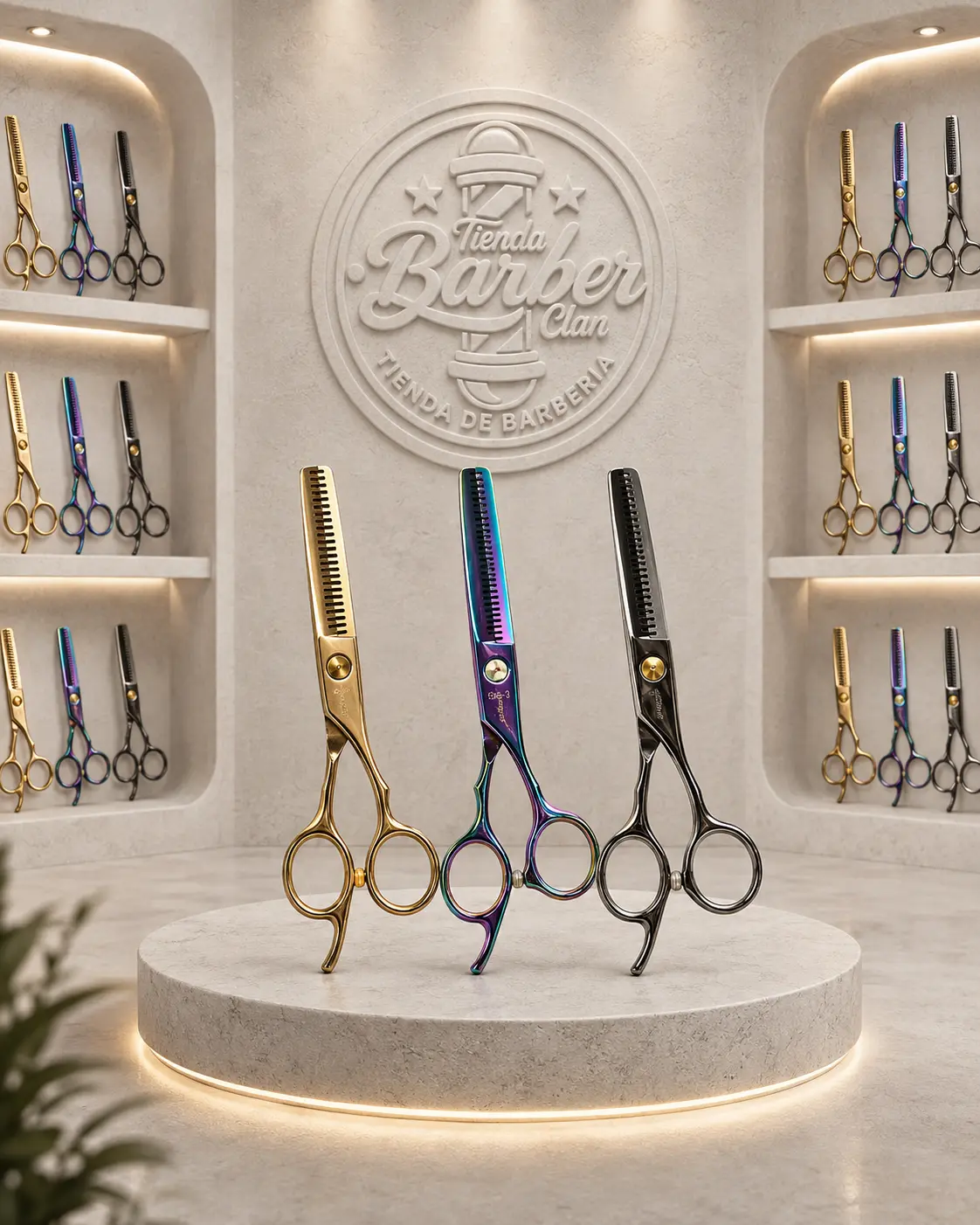 TIJERA ENTRESACADORA A11 CHINA TIJERAS 6904665086314 - Tienda Barber Clan