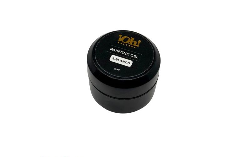 PAINTING GEL BLANCO OH BELLEZA MANICURE Y PEDICURE UÑAS 230934 - Tienda Barber Clan