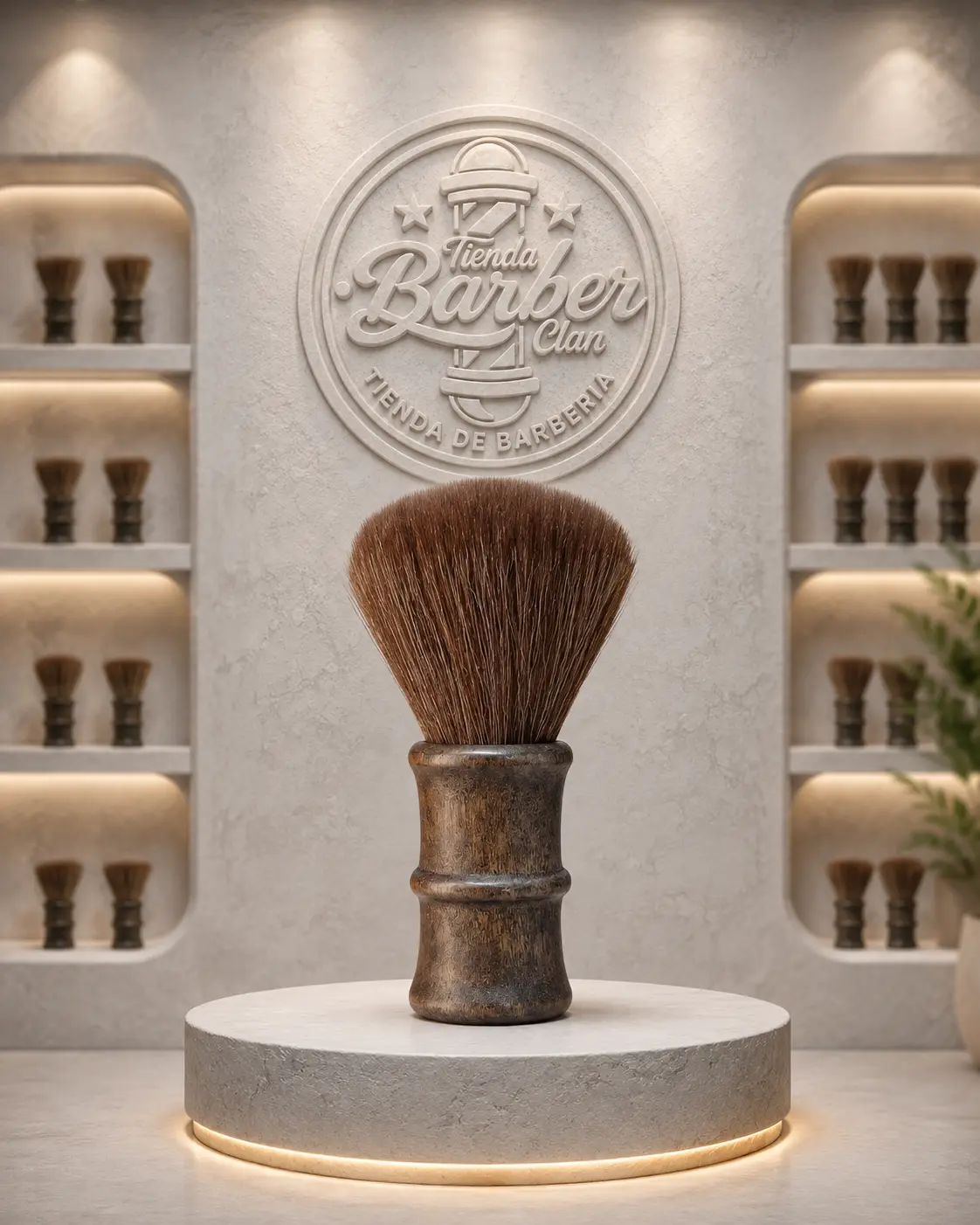 MOPA MADERA CON ESTRIAS CHINA MOPAS BROCHA SACUDIDORA 0002512019 - Tienda Barber Clan
