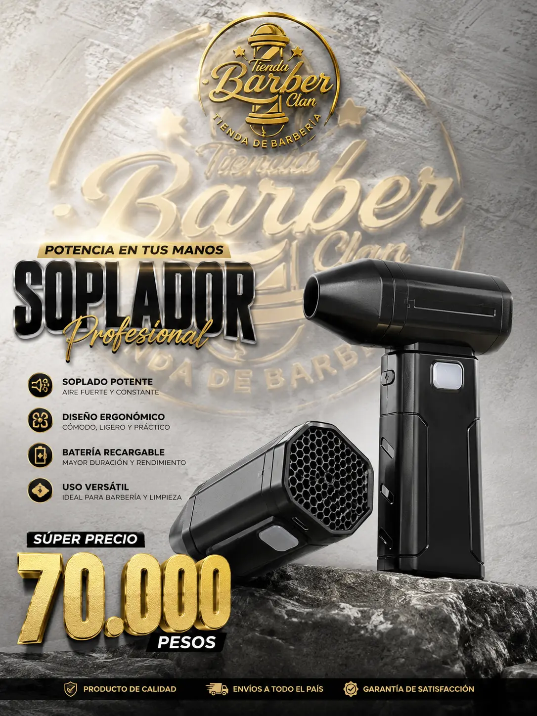 SOPLADOR X8 X8 SOPLADORES 8237361065 - Tienda Barber Clan