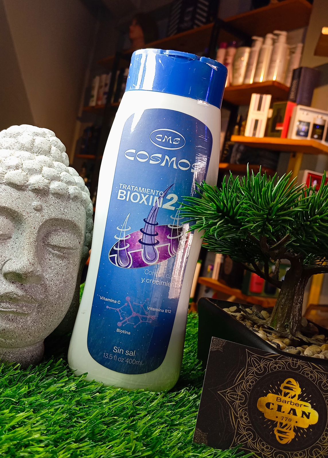 TRATAMIENTO CONTROL CAIDA Y CRECIMIENTO CMS COSMOS (BIOXIN 2) COSMOS SHAMPOO Y CUIDADO DE EL CABELLO 7708605838266 - Tienda Barber Clan