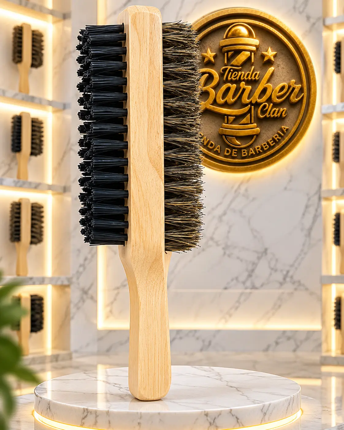 CEPILLO PB DOBLE CHINA CEPILLOS SACUDIDORES 1055123 - Tienda Barber Clan