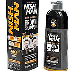 SHAMPOO NISHMAN 2EN1 BROWN 400ML NISHMAN TINTES y PERMANENTES 8684736672261 - Tienda Barber Clan