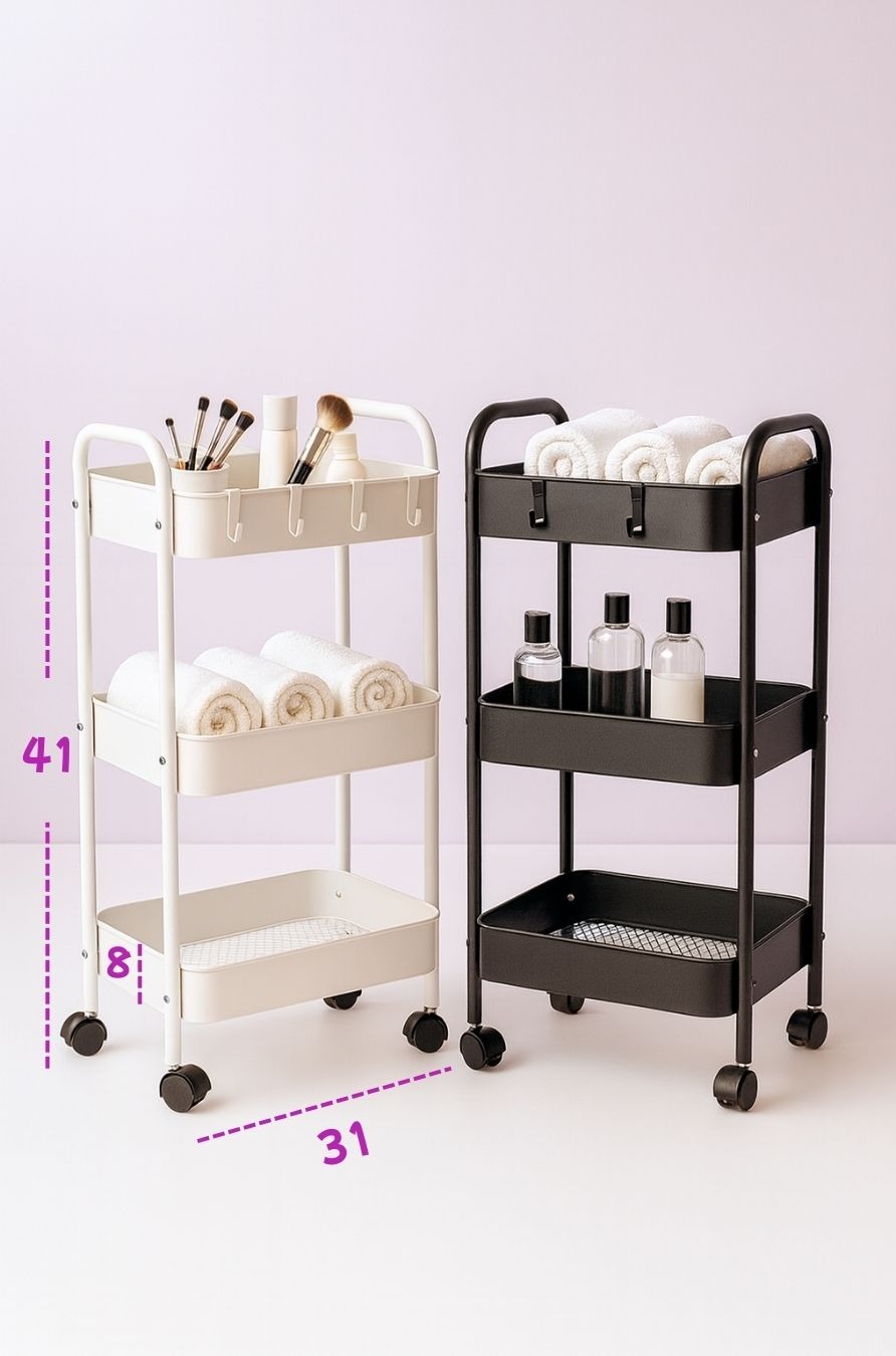 CARRITO AUXILIAR METALICO CHINA SILLAS 0193281032 - Tienda Barber Clan