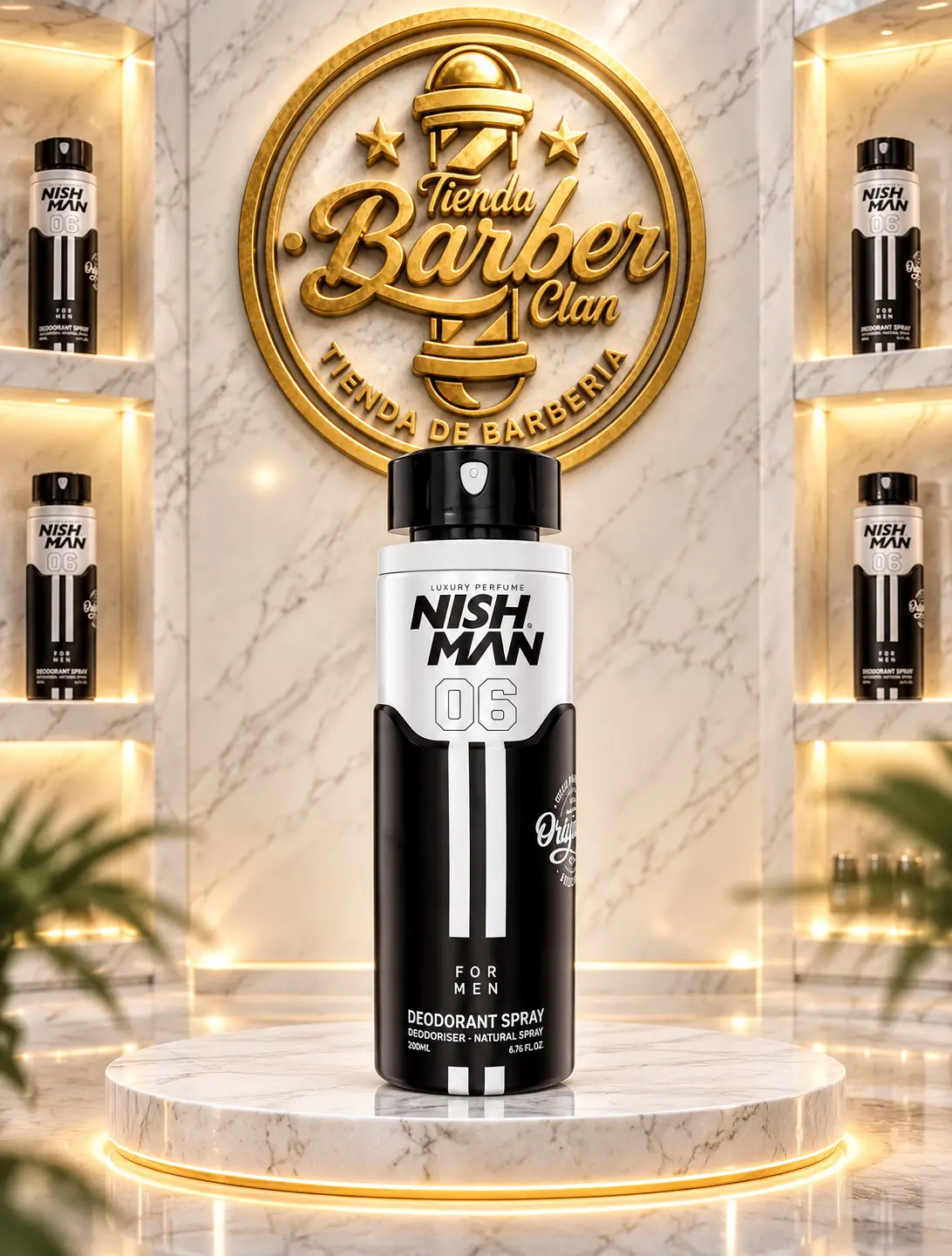 DESODORANTE SPRAY 06 NISHMAN 200ML NISHMAN AFTER SHAVE 089575 - Tienda Barber Clan