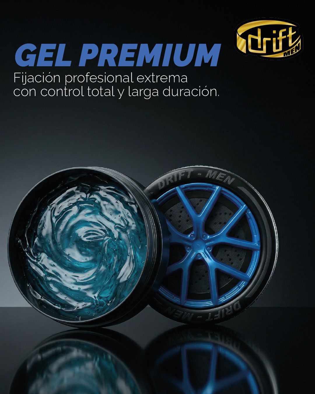 GEL PREMIUM BLUE DRIFT MEN DRIFT MEN GEL DE PEINAR 85160349 - Tienda Barber Clan