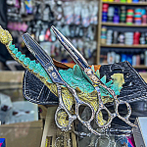 KIT TIJERAS ZAMURAY CHINA TIJERAS 654325 - Tienda Barber Clan