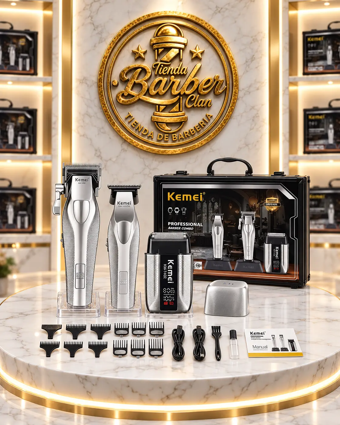 COMBO KEMEI 3023 3 EN 1