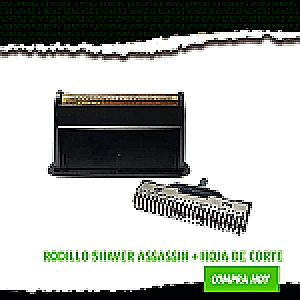 REPUESTO SHAVER ASSASIN MONSTER CUCHILLAS Y REPUESTOS 8718215298373 - Tienda Barber Clan