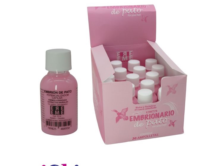 AMPOLLA EMBRION DE PATO OH BELLEZA SHAMPOO Y CUIDADO DE EL CABELLO 7709825484950 - Tienda Barber Clan