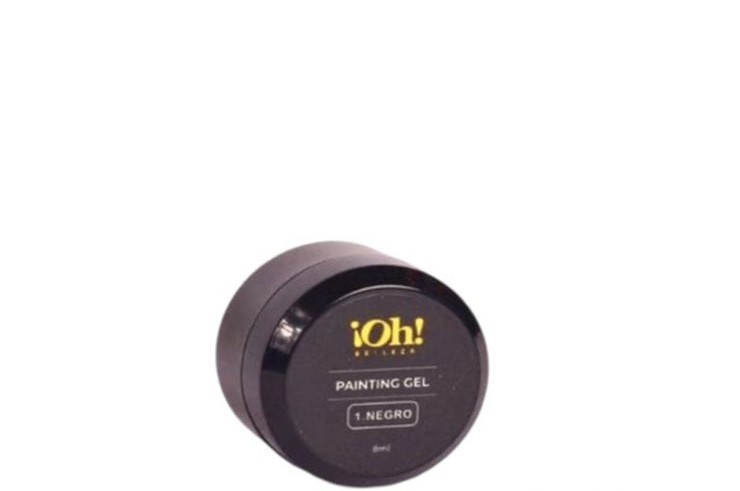 PAINTING GEL NEGRO OH BELLEZA OH BELLEZA MANICURE Y PEDICURE UÑAS 0000893 - Tienda Barber Clan