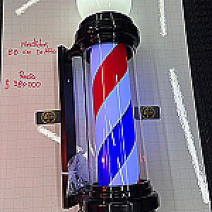 BARBER POOL B.NEGRA ROTERBART ROTERBART BARBER POOL O POSTE DE BARBERIA 29472628189 - Tienda Barber Clan